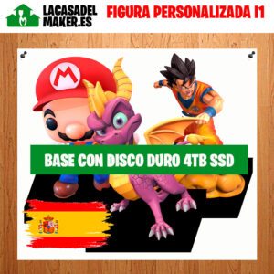 Figura Personalizada I1 - Base con Disco Duro 4TB SSD