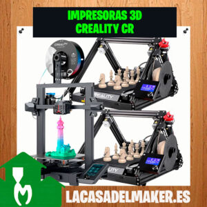 Descubre la impresora 3D Creality CR: precisión y creatividad en tus proyectos. ¡Dale vida a tus ideas con calidad excepcional!