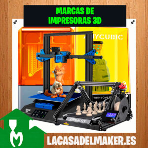 impresoras 3d creality ender, cr, halot mage, impresoras 3d twotrees blu, impresoras 3d anycubic kobra, photon o cabinas de lavado