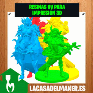 Descubre las mejores resinas 3D para dar vida a tus creaciones. Precisión y calidad en cada impresión. ¡Explora ahora!